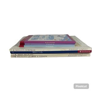 American Girl Doll Books Lot of 7 Felicity Molly Meet